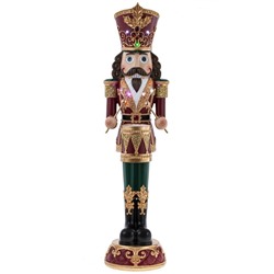 GAEM Фигурка декоративная "Щелкунчик" с подсветкой (2xAAA н/п), L22 W24 H90 см