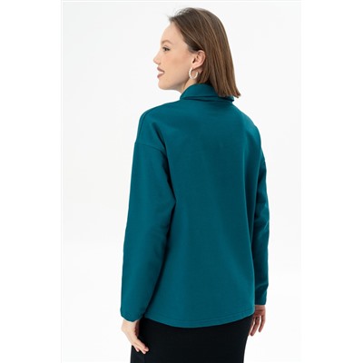 Джемпер женский 23-500L3-WB изумруд