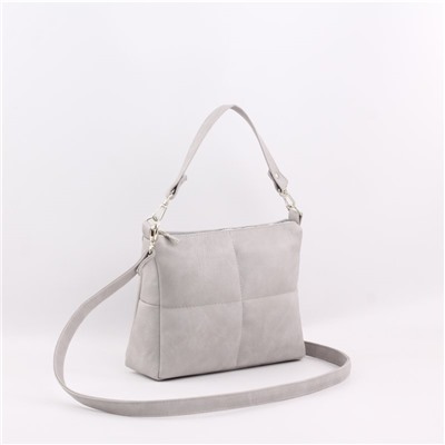 Сумка 1123 итальянский светло-серый ХИТ продаж