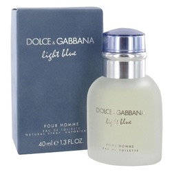 Dolce & Gabbana Light Blue For Men edt 40 ml original