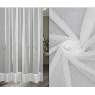 Тюль бамбук (полоса по низу) 2054