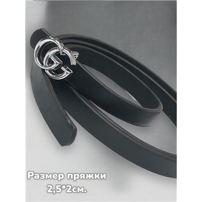 Ремень женский для одежды Р16/3 черный