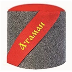 Шапка банная с вышивкой "Папаха"Атаман", войлок