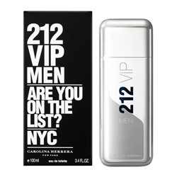 EU Carolina Herrera 212 edt VIP Men 100 ml