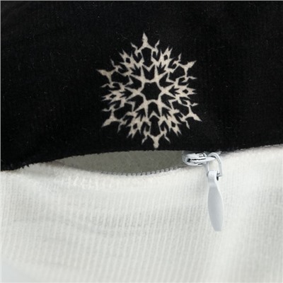 Подушка "Этель" Merry XMAS 40х40 см, 100% п/э, велюр