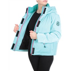 D003 TURQUOISE Куртка демисезонная женская (100 гр. синтепон)