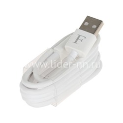USB кабель для USB Type-C 1.0м  (без упаковки) ELTRONIC FASTER 3A (белый)