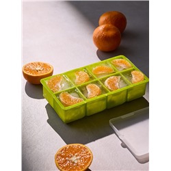 Форма для льда с крышкой Ice cubes, 8 ячеек