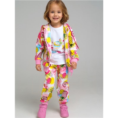 Комплект для девочки: толстовка, брюки
