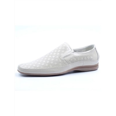 01-1509A LT. BEIGE Полуботинки мужские (натуральная кожа)