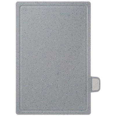 НАБОР AGNESS ИЗ 4 ДОСОК НА ПОДСТАВКЕ, ЦВЕТ: СЕРЫЙ