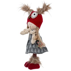 GAEM Игрушка набивная "Девочка", L19 W10 H53 см, 2в.