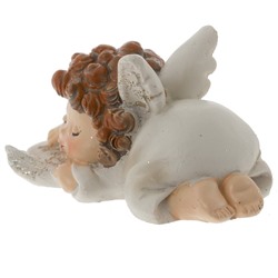 Фигурка декоративная "Ангелочек", L6 W3,5 H3 см, 2в.