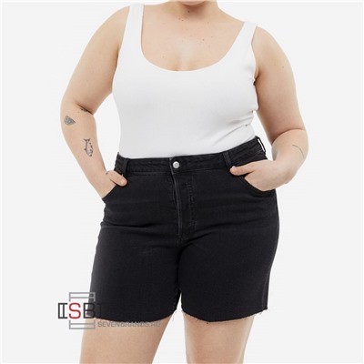H&M, 448514, Шорты джинсовые