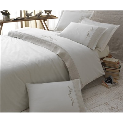2 сп. Евро Комплект Постельного Белья Cotton Saten Hera Çift - EcoCotton