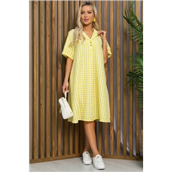 Платье Нежный бриз (желтое) П13433-2М