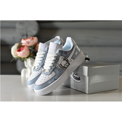 Молодежные Nike Air Force из натуральной кожи