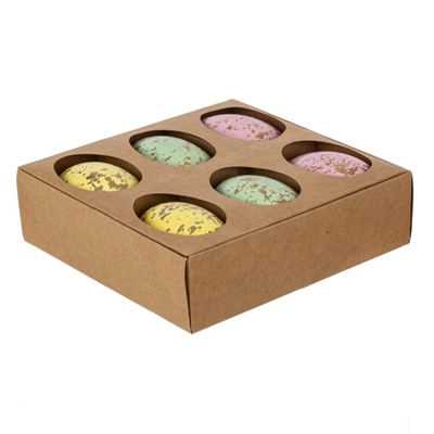 GAEM Набор из 6-х изделий декоративных подвесных "Яйцо" (4*6), L13,5 W12,5 H4 см