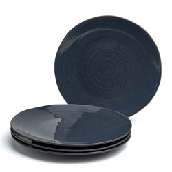 НАБОР ТАРЕЛОК ОБЕДЕННЫХ BRONCO "CONCEPT" 4 ШТ. 27,5 СМ СИНИЙ