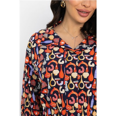 Платье Дамира (разноцветное) П14611-16М