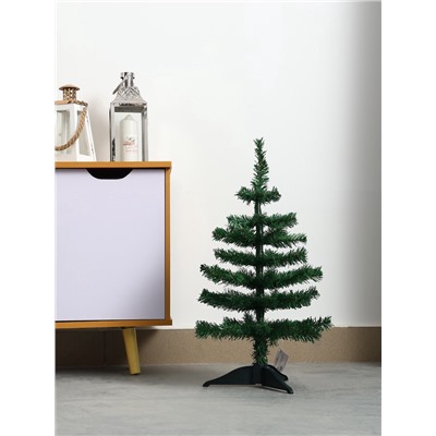 Искусственная ёлка «Зимнее волшебство. Простая», 60 см, d нижнего яруса 30 см, d иголок 6 см, 60 ПВХ веток отгибаются