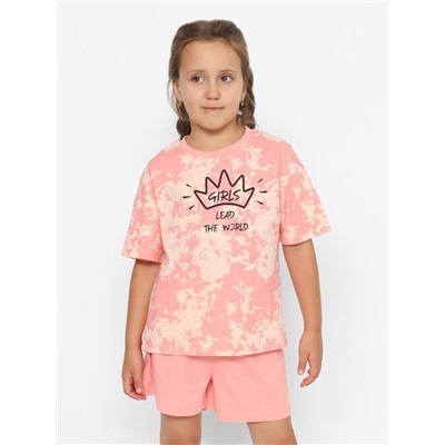 Пижама для девочки Cherubino CWJG 50154-47 Персиковый Baby Boom