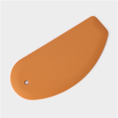 Шпатель кондитерский с размерной линейкой KONFINETTA, 17.5×8×0.7 см, бежевый