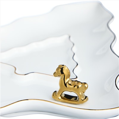 БЛЮДО СЕРВИРОВОЧНОЕ 27,5Х22,8Х4,5 СМ