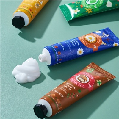 Набор кремов для рук в коробке Новогодний Kormesic, 4 шт. * 30 гр.