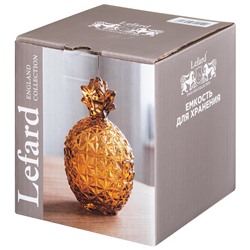 ЕМКОСТЬ ДЛЯ ХРАНЕНИЯ "PINEAPPLE" 9*9*14 СМ/200 МЛ