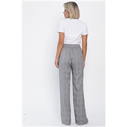 Брюки Брайн (серые/клетка) Б14105-34М