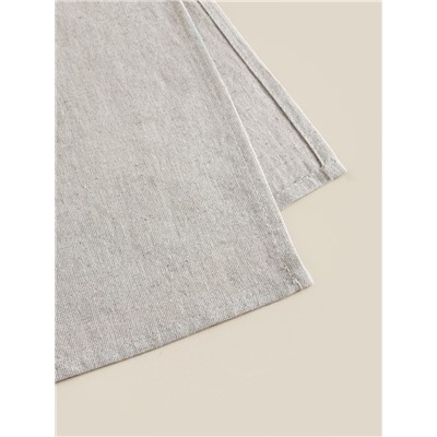 Простыня SL Home Linen collection 200*220 см , цв.бежевый, лён30%/хлопок70%