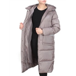 2115 LIGHT GRAY Пальто зимнее женское MELISACITI (200 гр. холлофайбера)