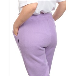 07 LILAC Брюки спортивные женские на флисе (100% хлопок) 7986