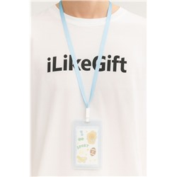 Держатель для карт с шнурком "Sport bear", blue (11.5*7 см)