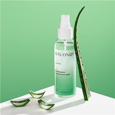 Дезодорант с соком алоэ вера, 100мл