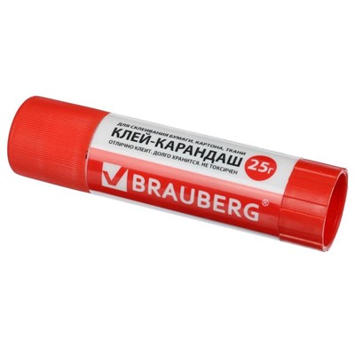 Клей-карандаш, BRAUBERG, 25 г