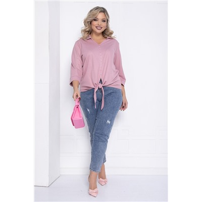 Блуза Монокини (пыльно-розовая) Б12357-18