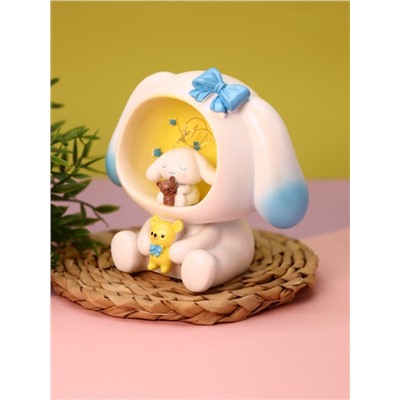 Копилка - ночник «Plush friends», blue (14,5 см), пластик