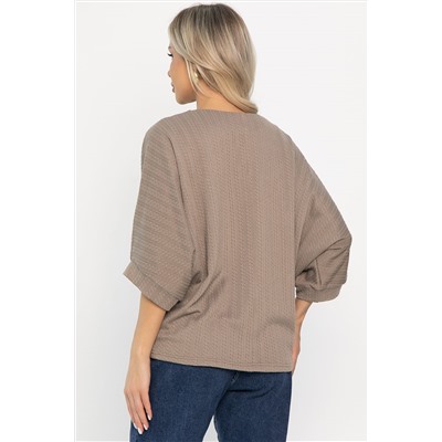 Джемпер трикотажный Джорджина (кофе с молоком) Б14245-12М