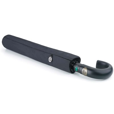 G518-01 Black (Черный) Зонт мужской полуавтомат Fulton