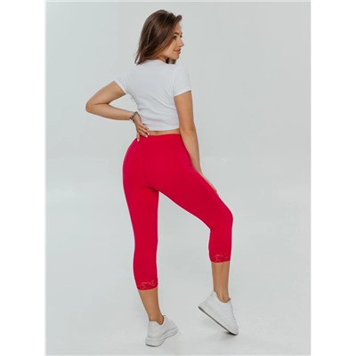 Бриджи Кружево розовый Лт