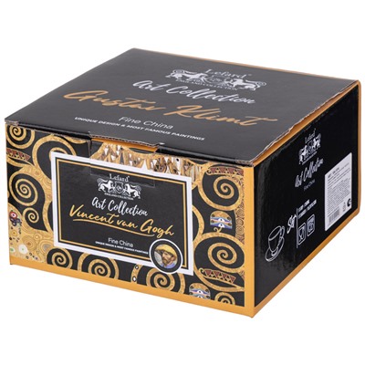 ЧАЙНАЯ ПАРА LEFARD "ПОЦЕЛУЙ" (Г. КЛИМТ) 250 МЛ (КОР=24НАБ.)