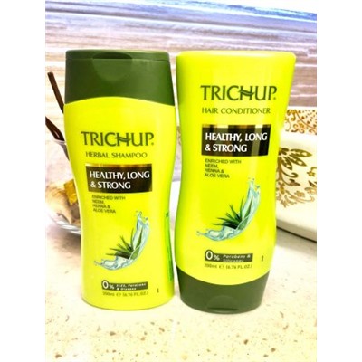Trichup Шампунь с экстрактами трав Healthy Long &Strong ,200 мл