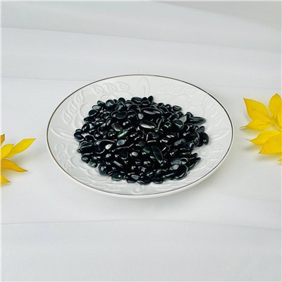 Радуга Самоцветов Крошка декоративная из Обсидиана (100 гр)