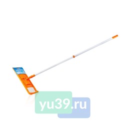 Швабра Haus Frau с ручкой, 120 см. + насадка из микрофибры, 42 см.