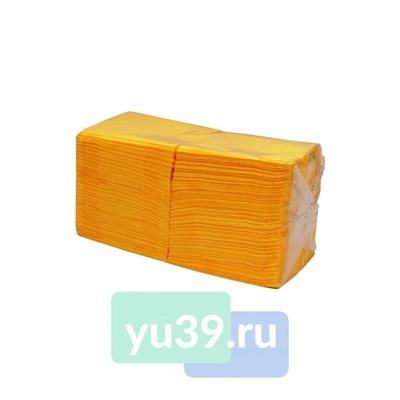 Салфетки "Оптимум" биг-пак, 24*24см, 1-слой, 1/360, жёлтые