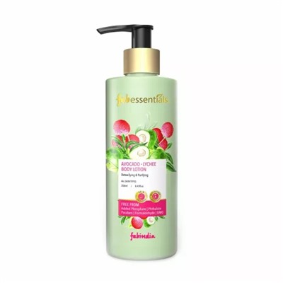 Лосьон для тела с Авокадо и Личи (250 мл), Avocado Lychee Body Lotion, произв. Fabessentials