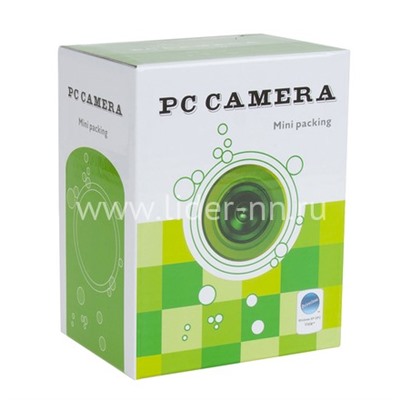 Веб-камера HD 0.3МП; USB 2.0