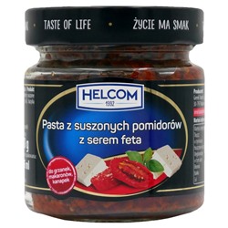 ПАСТА из вяленых томатов с фетой 190 г HELCOM 1/8